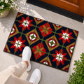 Star Tile Doormat - Roseate