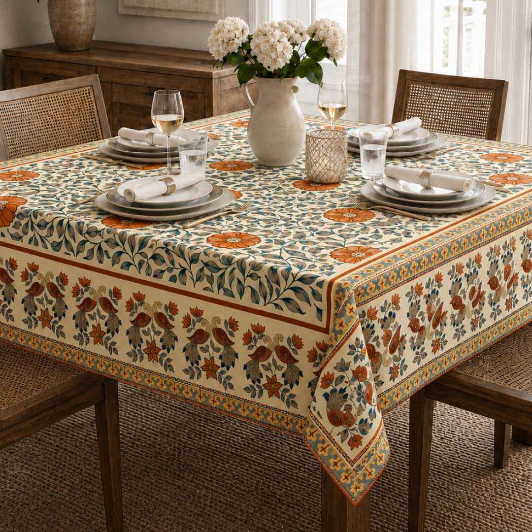 Hornbill Table Cover (60x90 Inch)