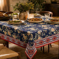 Kingfisher Table Cover (60X90 Inch | 60X60 Inch)