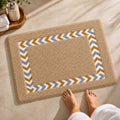 RT Beige Bathroom Mat