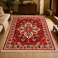 Ruby Lattice Persian Carpet