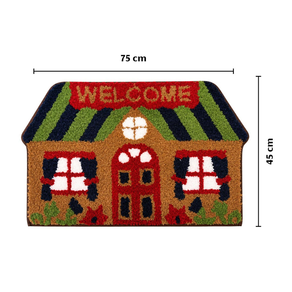 Cottage Welcome Doormat - Roseate