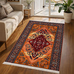 Kashan Persian Carpet - Roseate