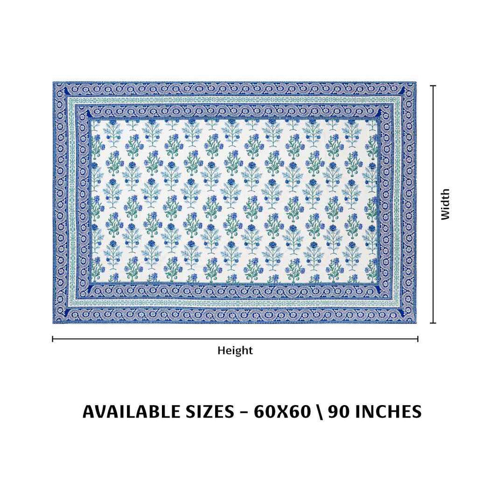 Virginia Table Cover (60X90 Inch | 60X60 Inch)