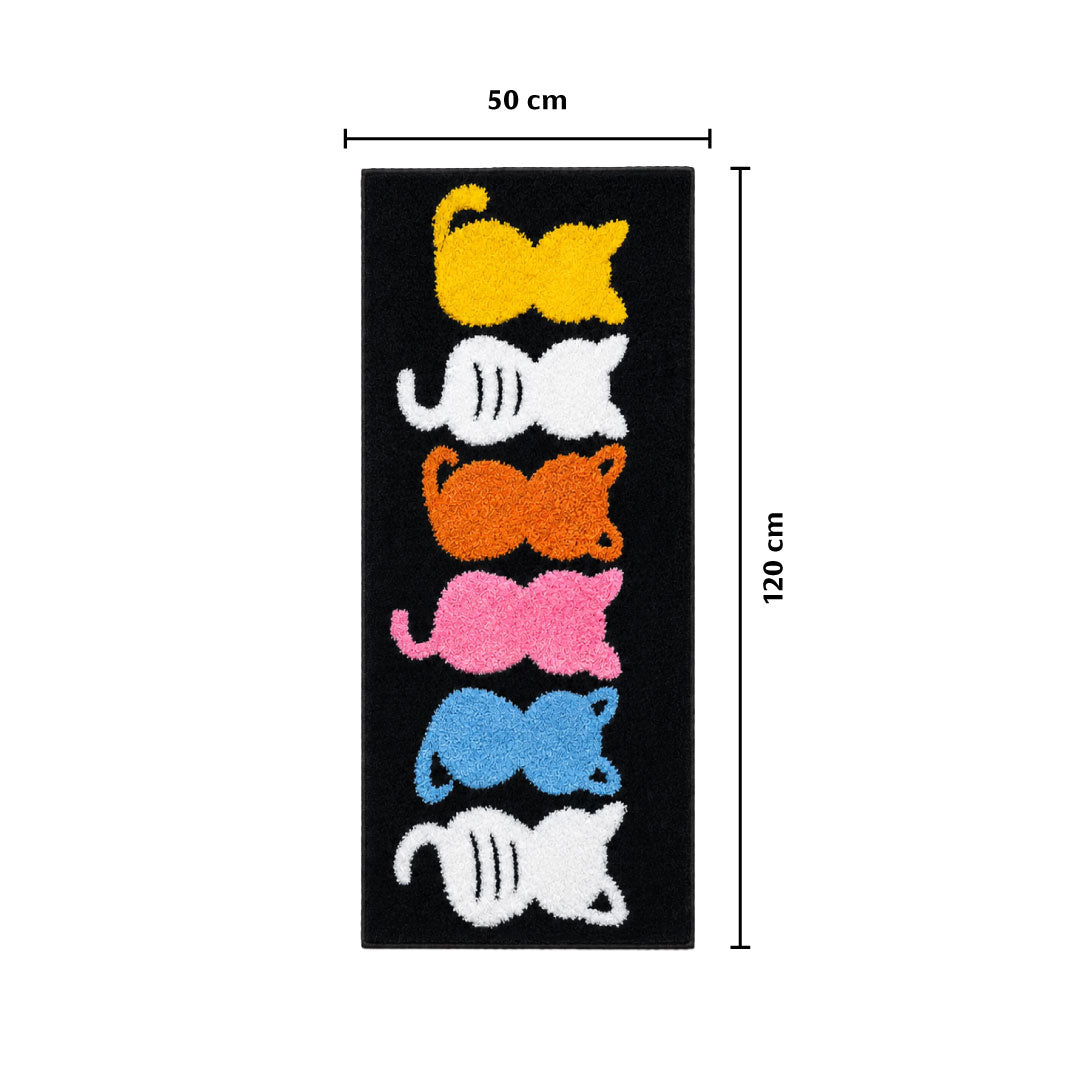 Cat Runner Mat - Roseate
