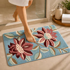 TF Peacock Bathroom Mat