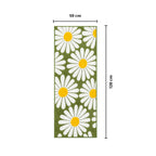 Flower Green Runner Mat - Roseate