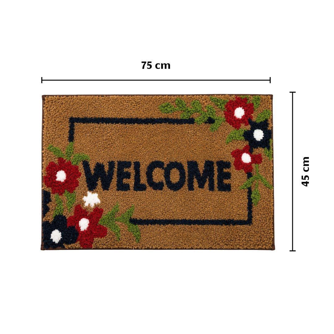 Blossom Welcome Doormat - Roseate