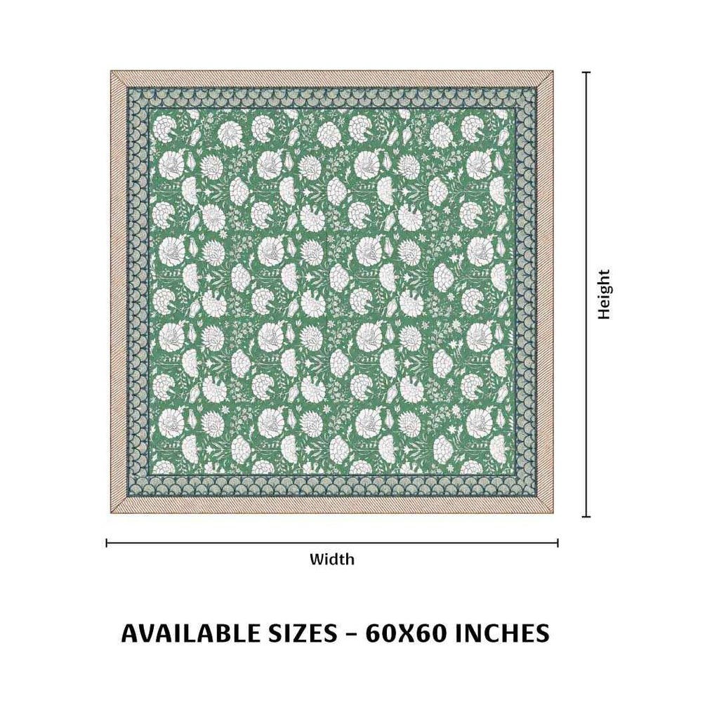 Zinnia Table Cover (60x60 Inch)