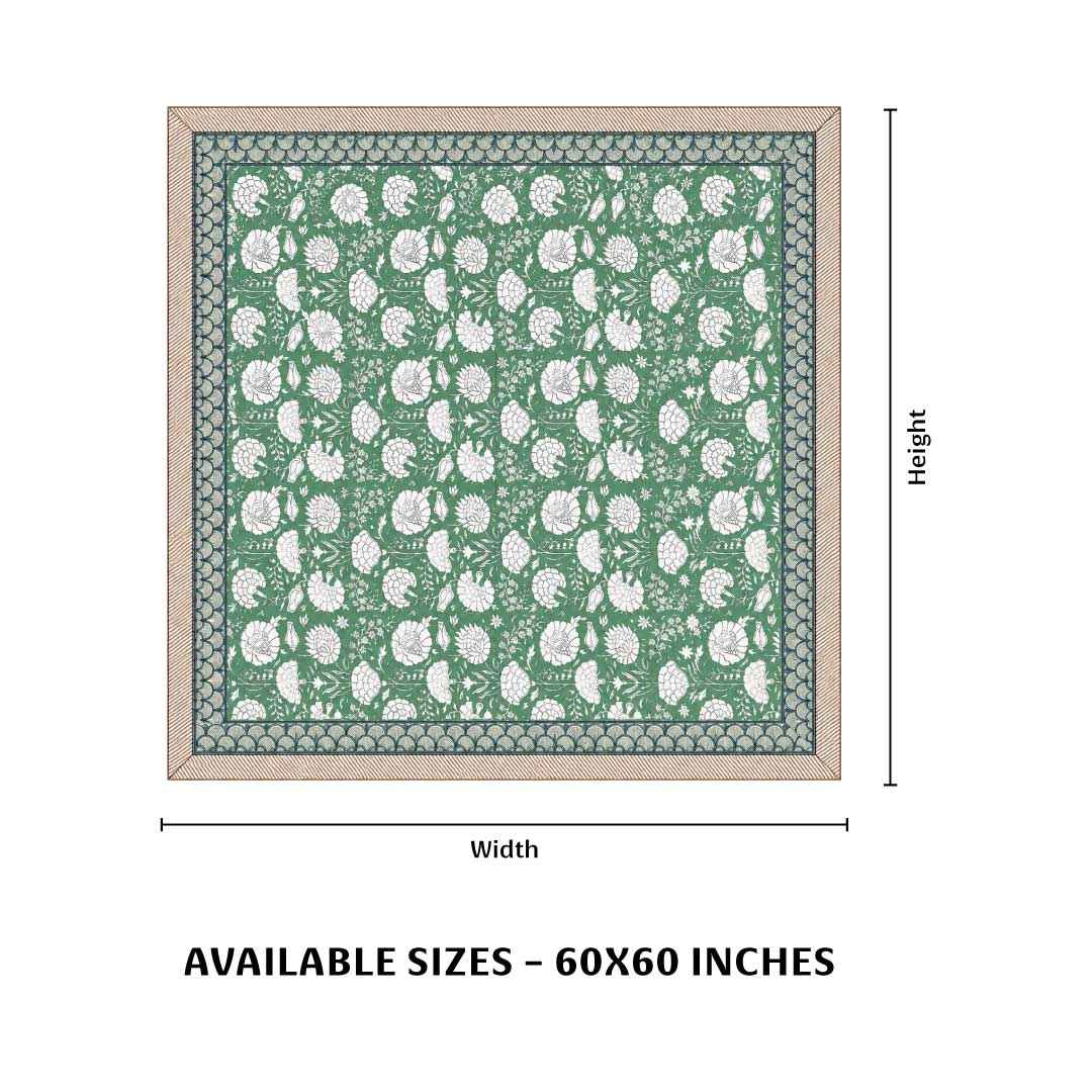 Zinnia Table Cover (60x60 Inch)