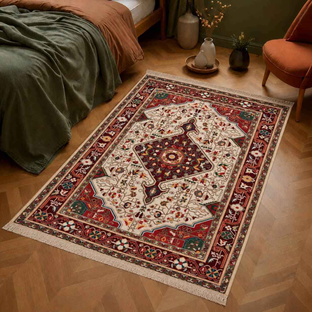 Pearl Diamond Persian Carpet
