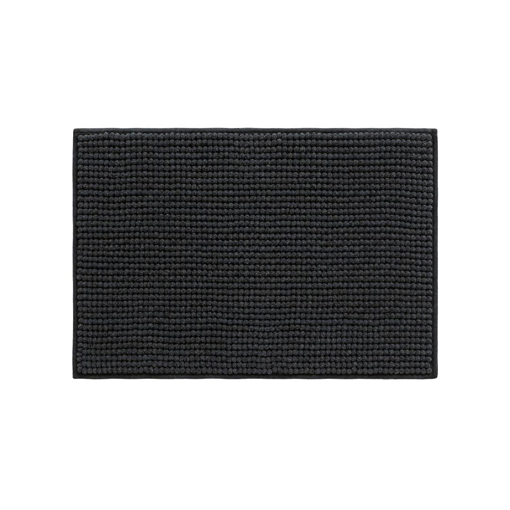 Shaggy Grey Bathroom Mat