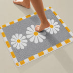 Blossom Grey Bathroom Mat