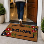 Blossom Welcome Doormat - Roseate