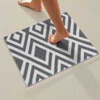 ED Grey Bathroom Mat