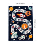 Cosmic Trail Kids Rug | 3X5 Ft
