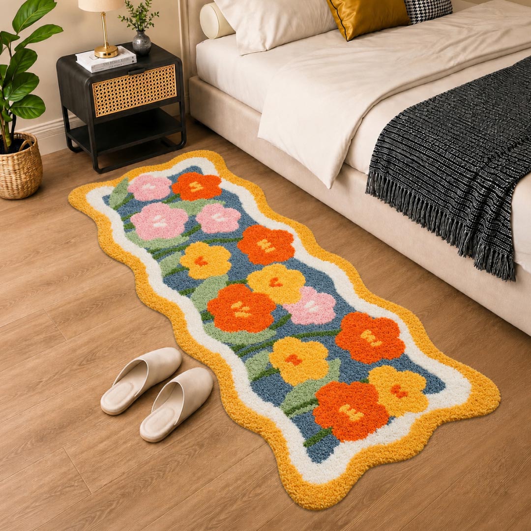 Lily Runner Mat - Roseate