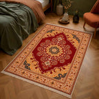 Golden Scallop Persian Carpet