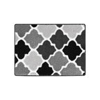 Ellipse Grey Bathroom Mat