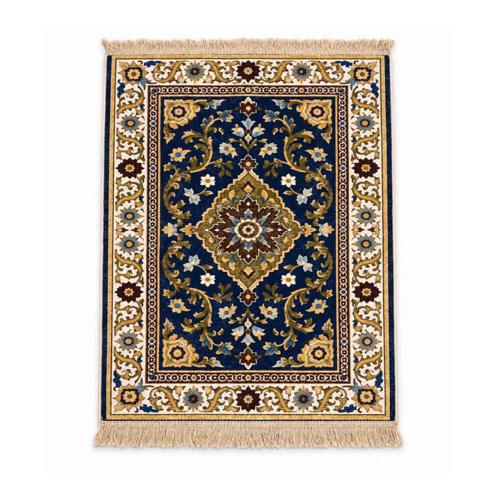 Midnight Bloom Persian Carpet