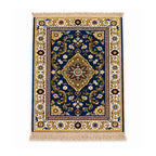 Midnight Bloom Persian Carpet