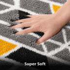 Mosaic Grey Runner Mat - Roseate