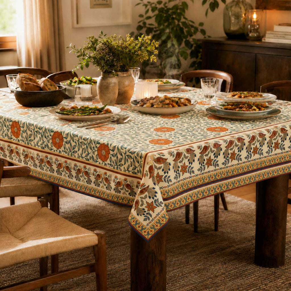 Hornbill Table Cover (60x90 Inch)