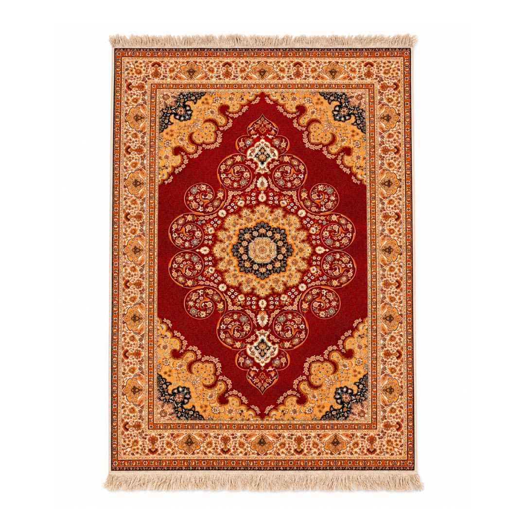 Golden Scallop Persian Carpet