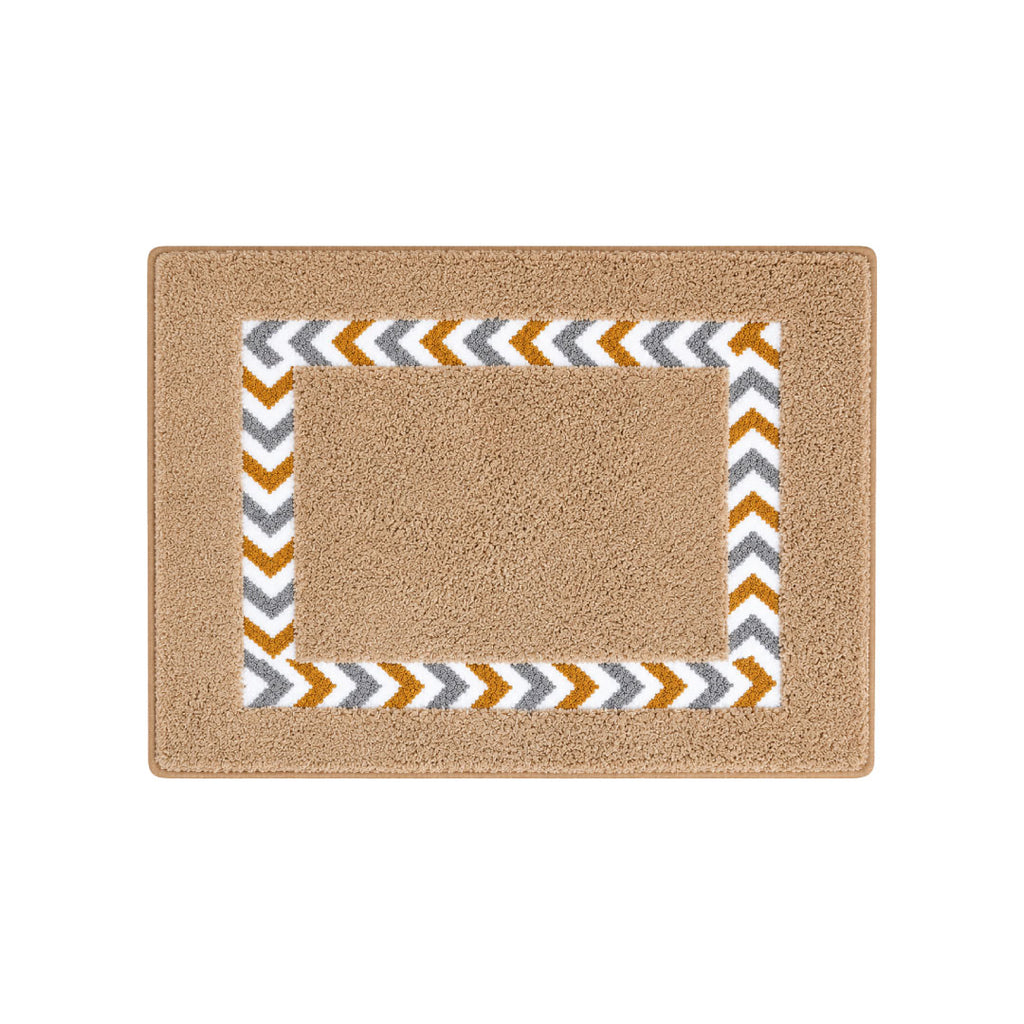RT Beige Bathroom Mat