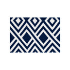 ED Blue Bathroom Mat