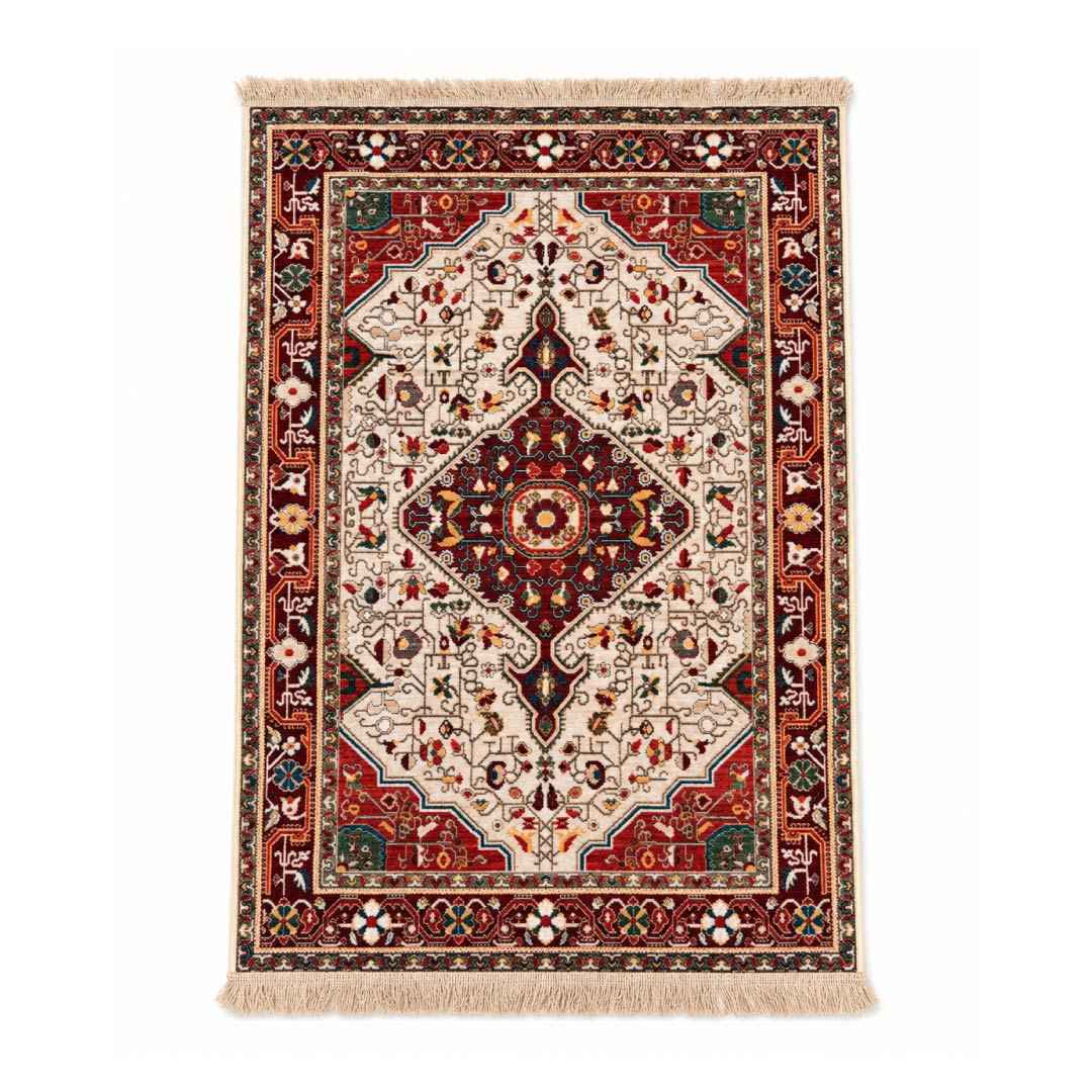 Pearl Diamond Persian Carpet