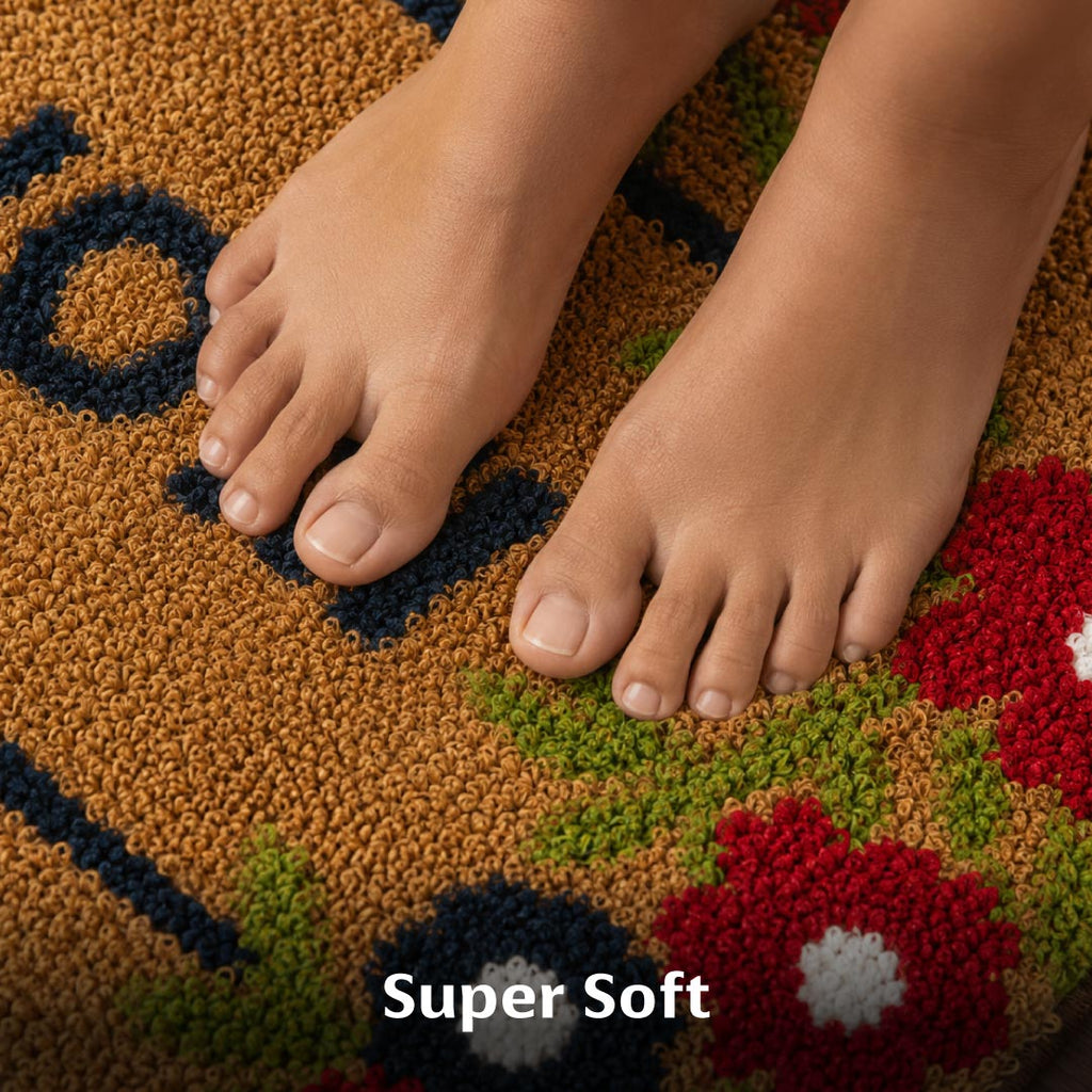 Blossom Welcome Doormat - Roseate