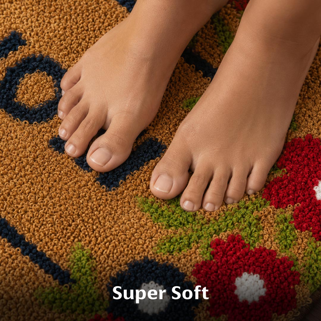 Blossom Welcome Doormat - Roseate