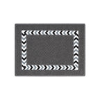 RT Grey Bathroom Mat