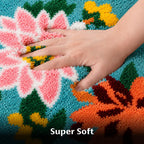 Nature Peacock Runner Mat - Roseate