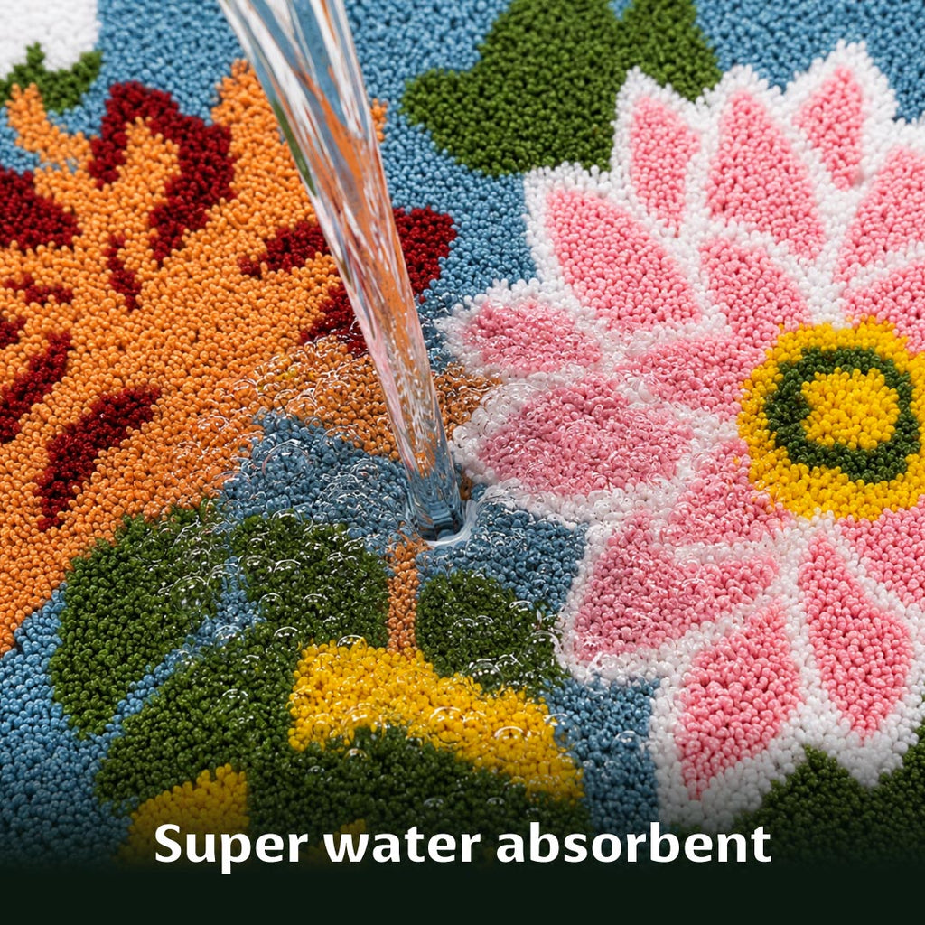 Nature Peacock Runner Mat - Roseate