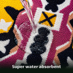 Grid Runner Mat - Roseate
