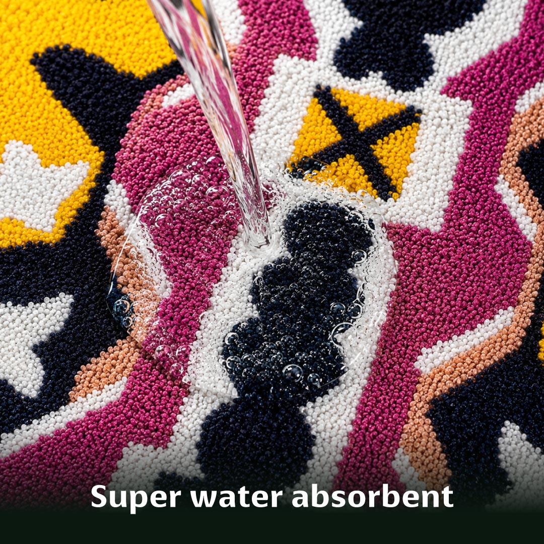 Grid Runner Mat - Roseate