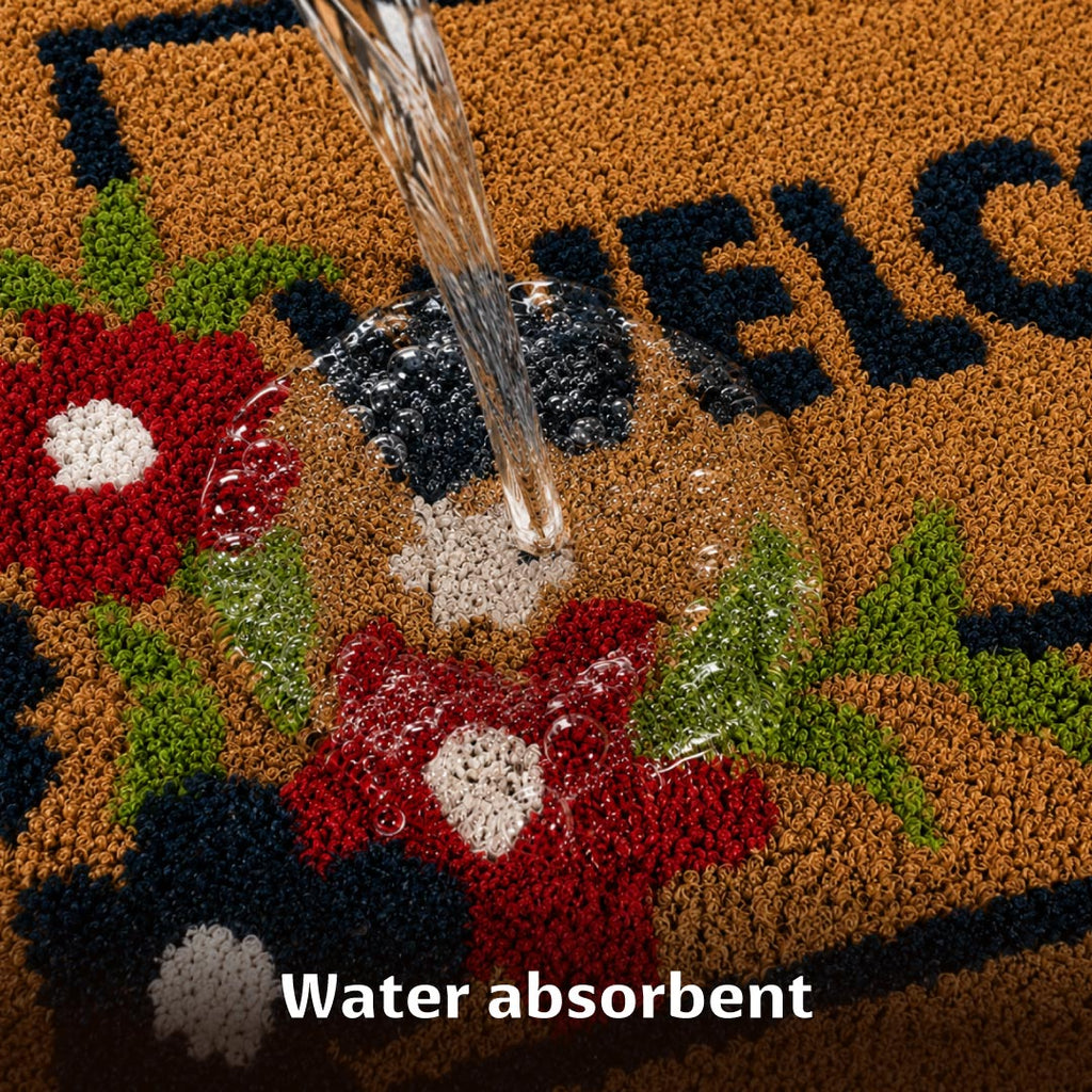 Blossom Welcome Doormat - Roseate