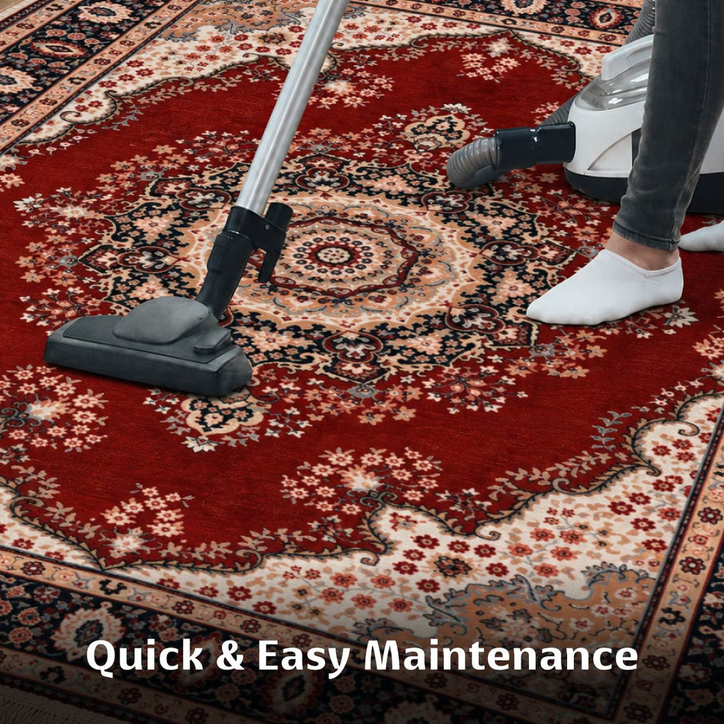 Blush Medallion Persian Carpet