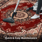 Blush Medallion Persian Carpet