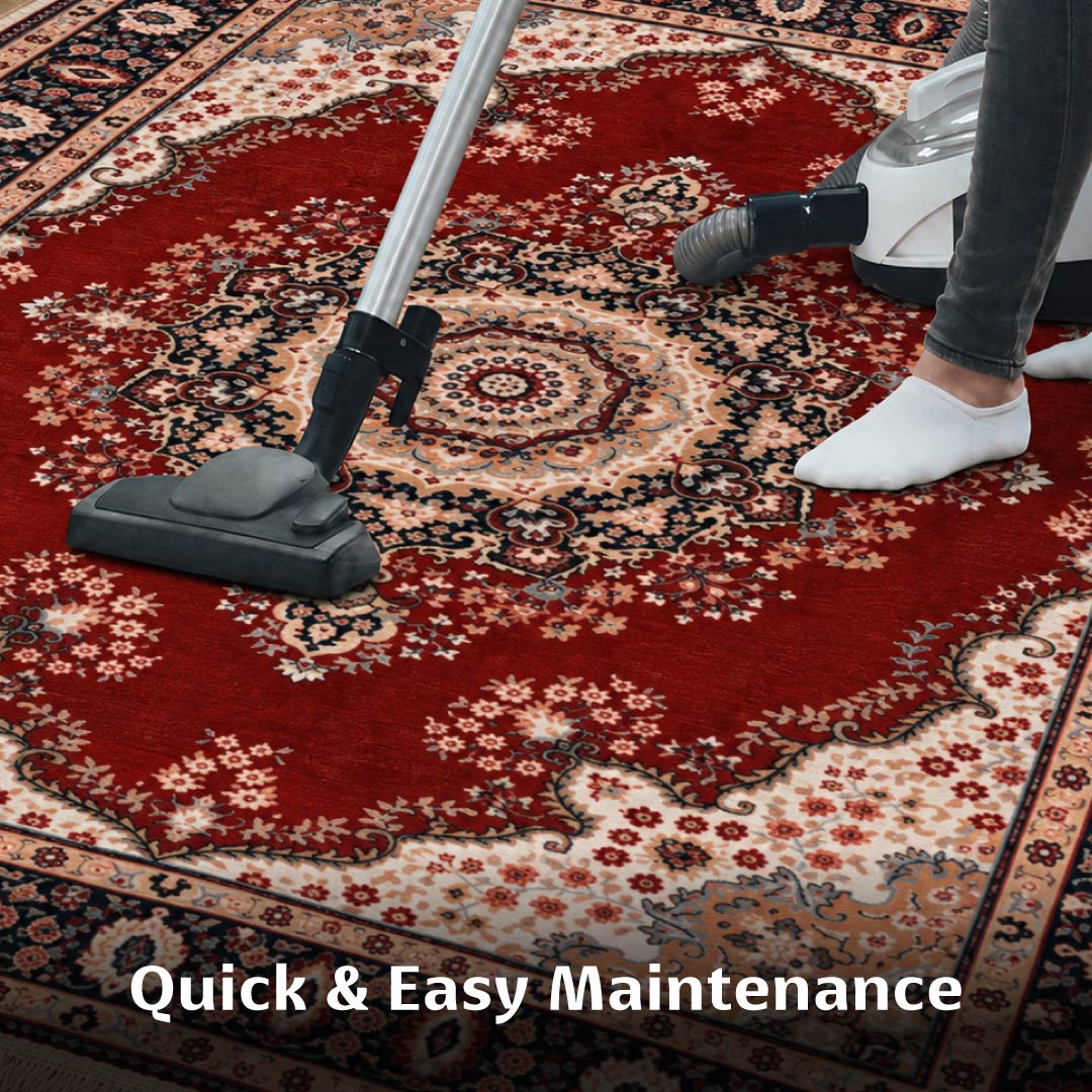 Blush Medallion Persian Carpet