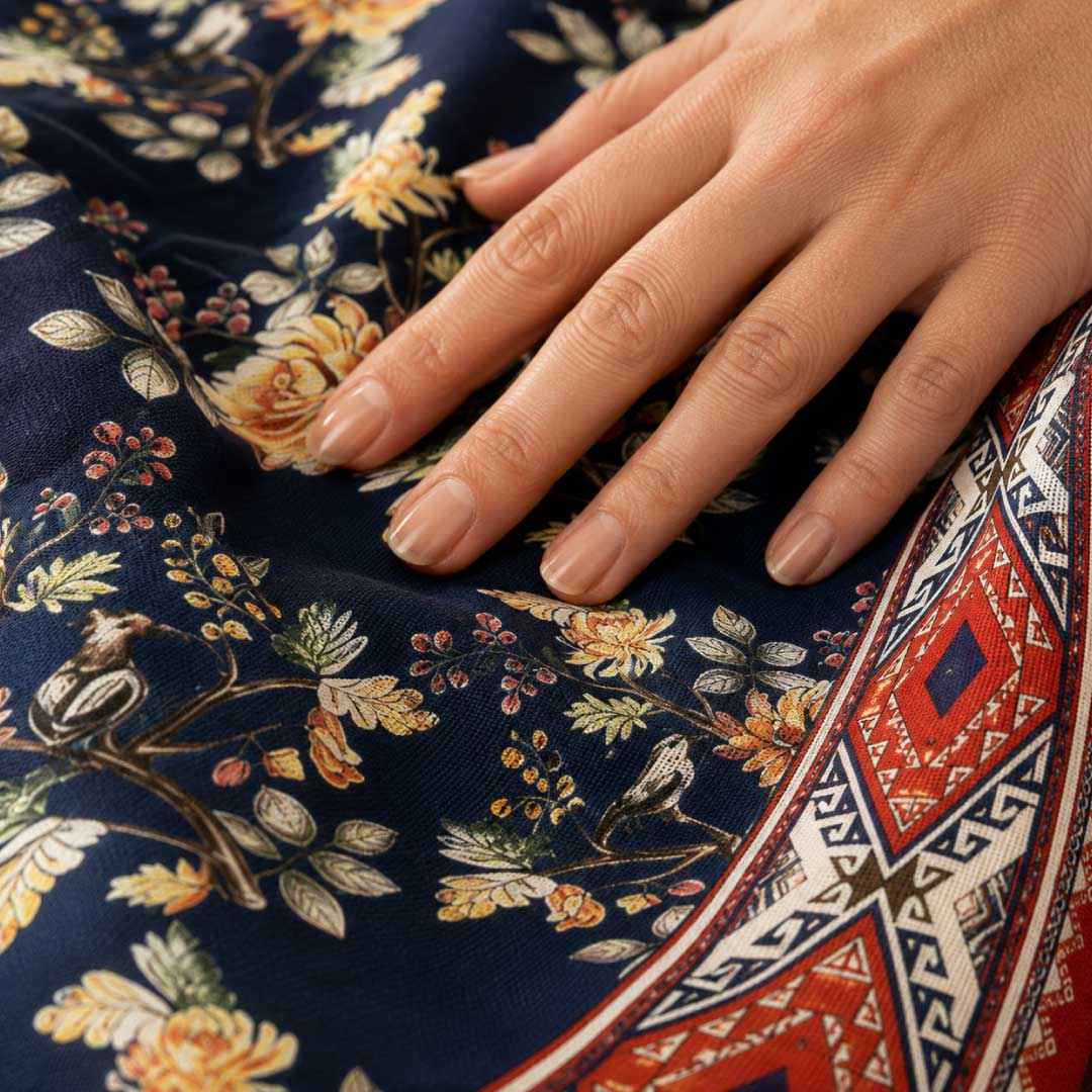Kingfisher Table Cover (60X90 Inch | 60X60 Inch)