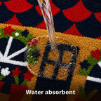 Scallop Cottage Doormat - Roseate