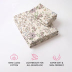 Verde Double Bedsheet, 100% Cloud Cotton, 240 TC, 2 Pillow Covers