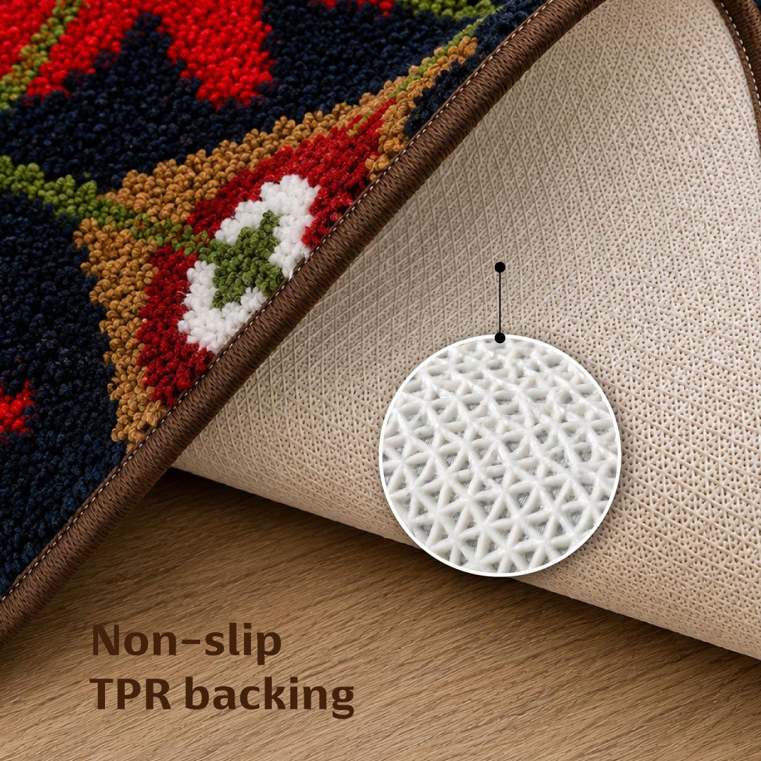 Star Tile Doormat - Roseate