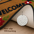 Blossom Welcome Doormat - Roseate