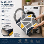 Mosaic Grey Runner Mat