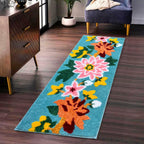 Nature Peacock Runner Mat