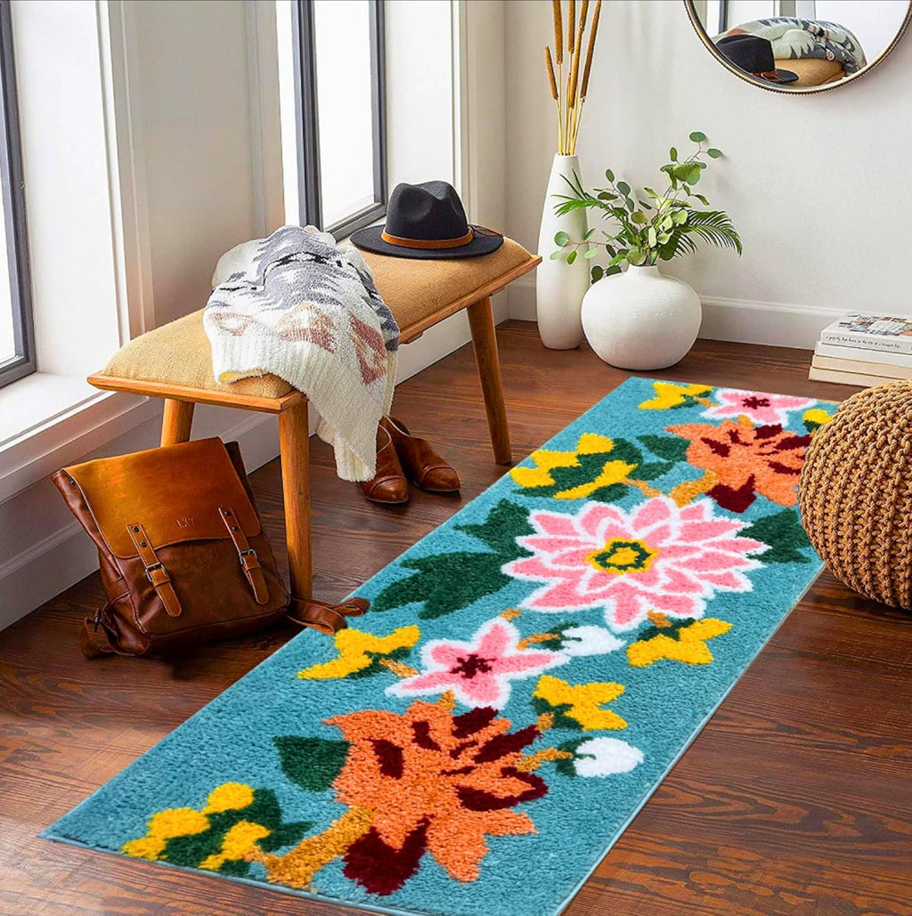 Nature Peacock Runner Mat